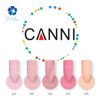 (รหัส 244-258)แคนนิ Canni สีเจลขนาด 7.3 มีอย.ทุกขวด