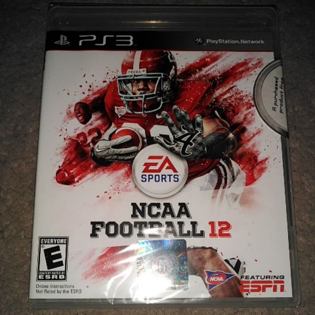 [เหลือ 153ใส่ CLUN150 ] (มือ1)​ PS3​ -​ NCAA football​ 12​ (z1)​