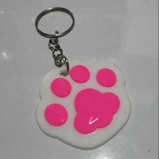 พวงกุญแจ อุ้งเท้าแมว cat paws ห้อยกระเป๋า keychain ของใหม่มือ 1