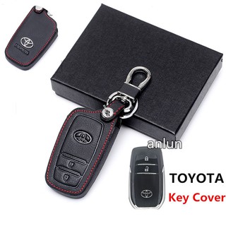 【Ready stock】ปลอกกุญแจรถยนต์ toyota fortuner revo hilux 2button