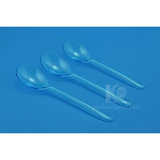 Soup Spoon - Blue Transparent ช้อน