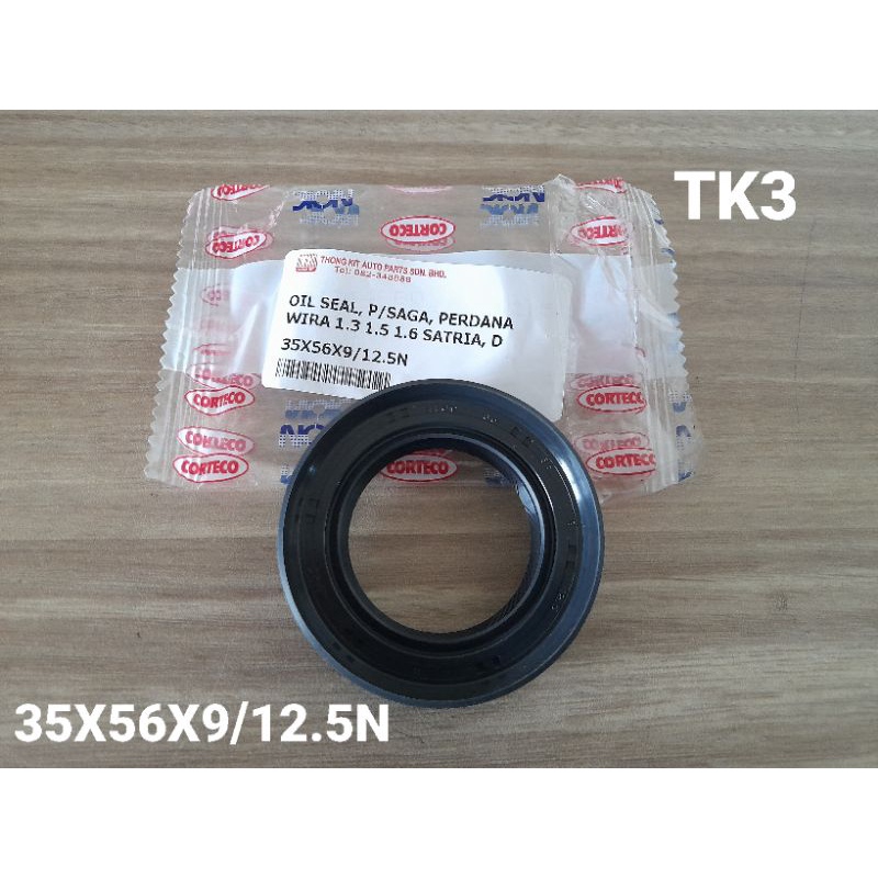 NOK, ซีลน้ํามัน PROTON SAGA, PERDANA, WIRA 1.3 1.5 1.6 SATRIA, DRIVESHAFT [35X56X912.5]