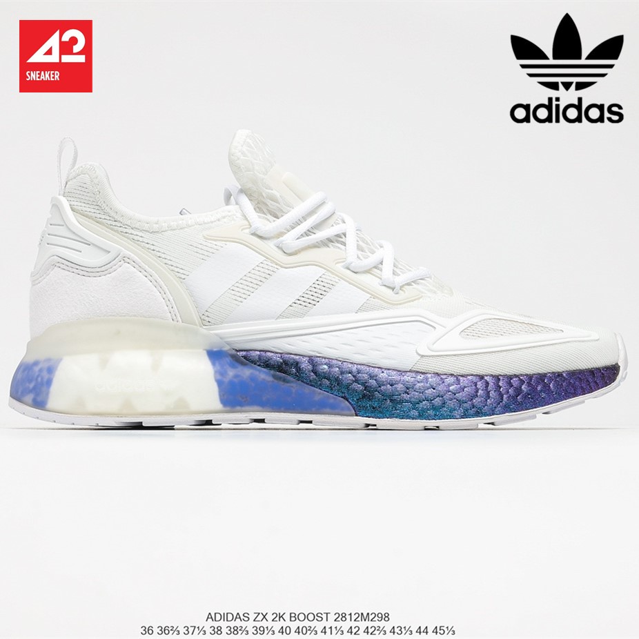 Ready to ship Adidas Originals ZX 2K Boost breathable running shoes