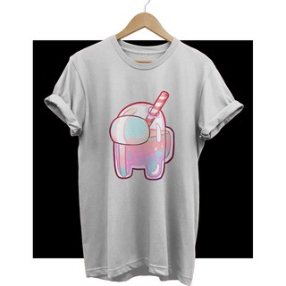 เสื้อยืดผ้าฝ้าย เสื้อยืด! เสื้อยืด ลาย Bubble DRINK TYPE 7 CLIANTHA06