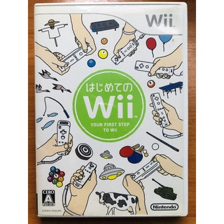 แผ่น Wii Wii Play (JAPAN) สำหรับสายสะสม