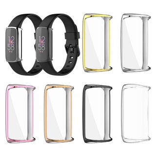 เคสป้องกัน TPU นิ่ม สําหรับ Fitbit Charge 5 4 3 Smart Watch เคสกันกระแทก แบบเต็มจอ อุปกรณ์เสริมเคส