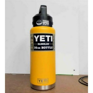 ขวดน้ำ  YETI RAMBLER 36 OZ BOTTLE CHUG ALPINE YELLOW