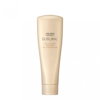 ของแท้!! Shiseido Sublimic Aqua Intensive Treatment Dry, Damaged Hair ชิเชโด้ ครีมนวดผม บำรุงผม ผมแห้งเสียมาก