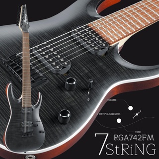 กีตาร์ไฟฟ้าเจ็ดสาย Ibanez RGA - Series 7-Strings RGA742FM-TGF