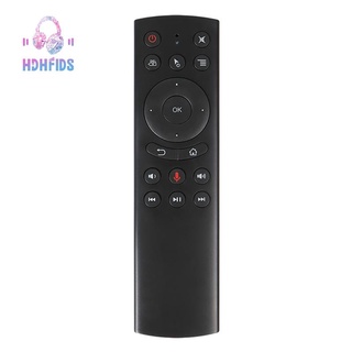 G20 TV Remote Control 2.4G Wireless Voice Remote Control Air Flying Squirrel for PC/ Android TV Box Computer Projector-A