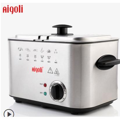 พร้อมส่ง Aigoli smarthome หม้อทอดไฟฟ้า หม้อทอดน้ำมัน Air Fryer รุ่น XJ-6K116CH-flashsale