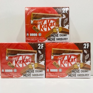 KitKat คิทแคท ช็อคโกแลตนมสอดไส้เวเฟอร์ 17ก.x24ห่อ