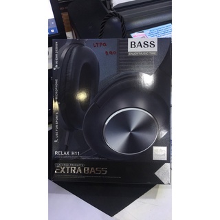 หูฟังแบบครอบ Extrabass RELAX H11 ซุปเปอร์เบส (รับประกันนาน 3 เดือน)