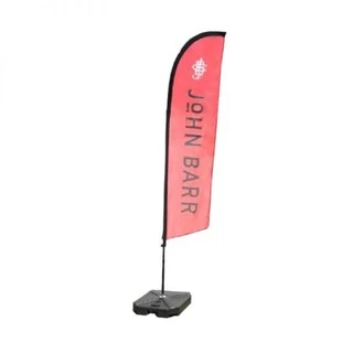 เสาธงชายหาด Wing Banner ธงชายหาด ป้ายโฆษณา beach flag ขนาด 3.6M 4.6M 5.6M เสาคาร์บอน พร้อมฐานน้ำ