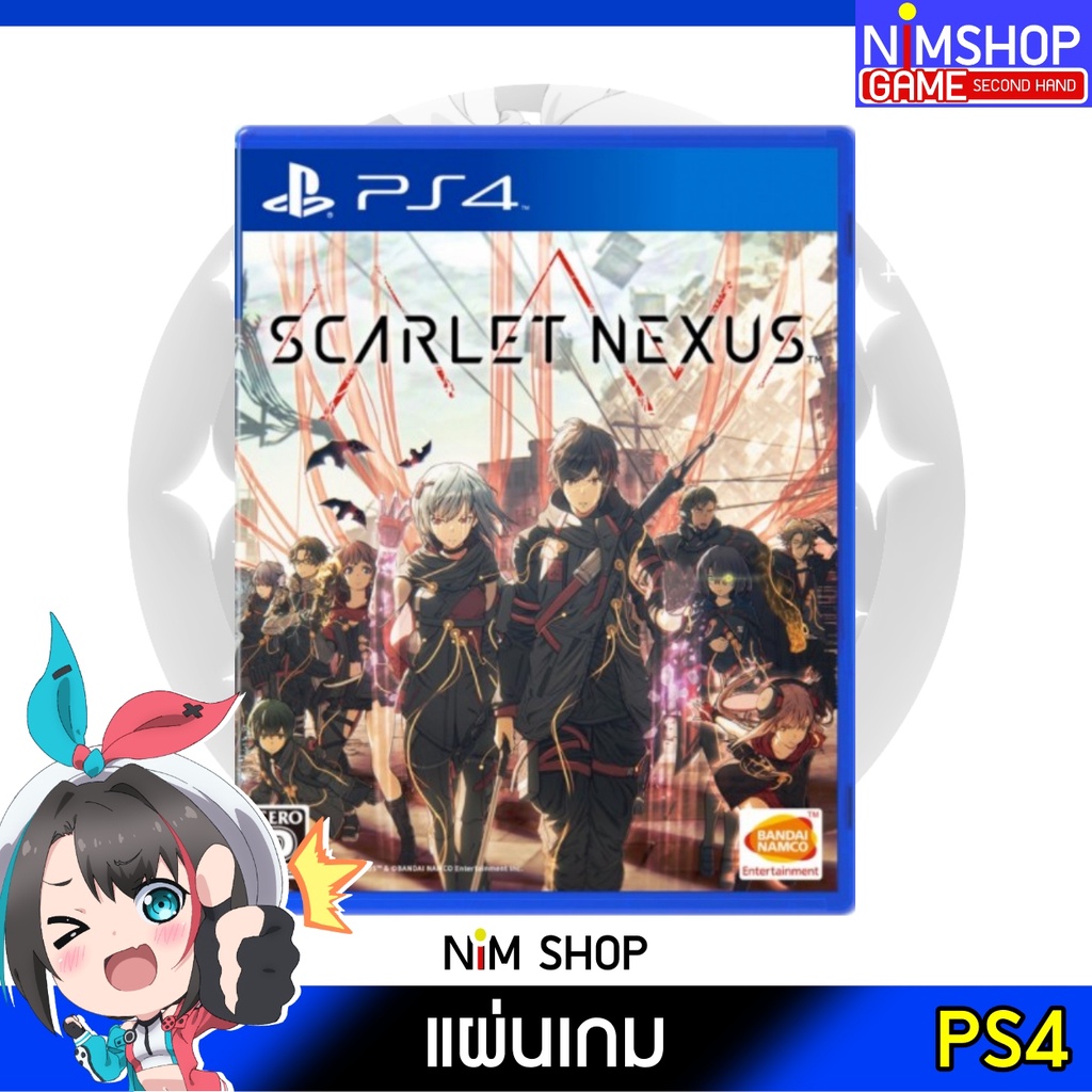 (มือ2) PS4 : Scarlet Nexus แผ่นเกม มือสอง สภาพดี