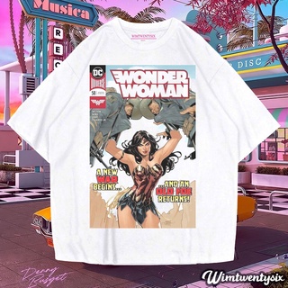 ผ้าฝ้ายแท้เสื้อยืด ขนาดใหญ่ | Wonder WOMEN OLD FOE RETURN | เสื้อยืด ขนาดใหญ่ | เสื้อยืด ขนาดใหญ่ พิมพ์ลาย VINTAGES-4XL