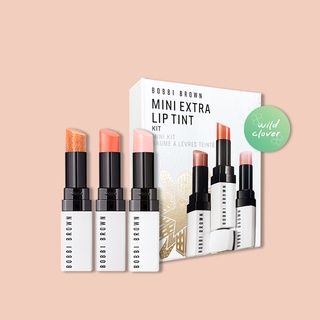 🍀 BOBBI BROWN : แท้ฉลากไทย exp.2026 extra lip tint &amp; mini : bare pink, bare nude, bare melon, bare punch, bare raspberry