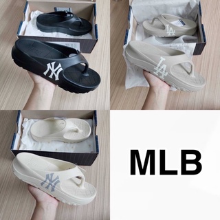 ของแท้💯MLB CHUNKY SLIDER FLIP-FLOP NY รองเท้าแตะ (ของแท้100%) พร้อมส่ง