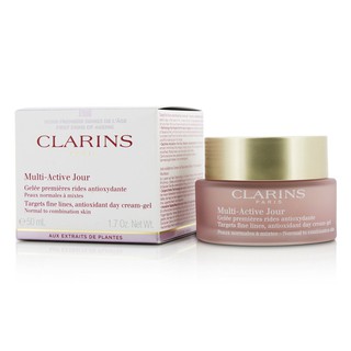 Clarins Multi-Active Day Targets Fine Lines Antioxidant Day Cream-Gel 50ml - For Normal To Combination Skin