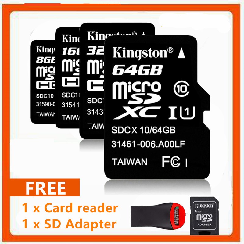 ΘKingston Micro SD Card 256GB Class10 Memory Card TF Card