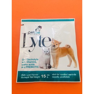 Petme-Lyte เพ็ทมี-ไลท์ กลิ่นตับ เกลือแร่ผสมวิตามิน กรดอะมิโนและพรีไบโอติก สำหรับสุนัขและแมว