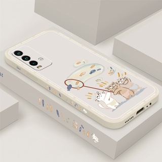 เคสโทรศัพท์มือถือ ซิลิโคนนุ่ม ลายการ์ตูนแมวน่ารัก สําหรับ Xiaomi Redmi 10 9T 9C NFC 9A 9 8A 8 6 6A NOTE 11 10 9 8 7 PRO 9S 4G 5G K20 PRO K30 30i