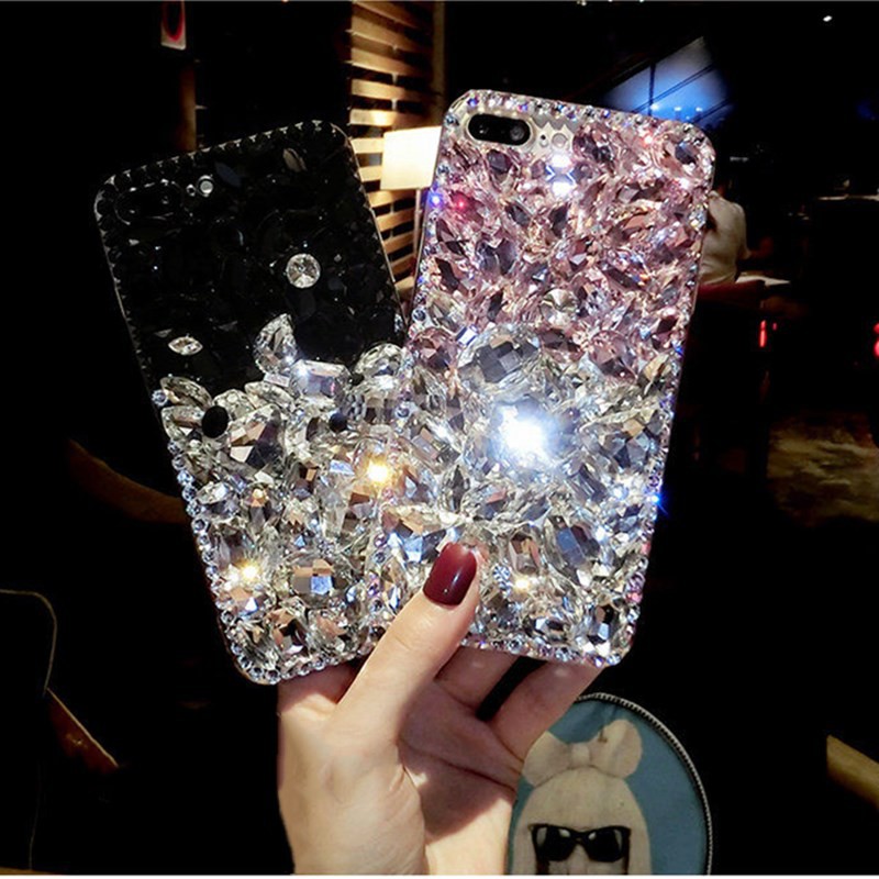 ปลอก Vivo Y04 Y29 Y39 Y19S Y28 Y18 Y200 Y100 Y03 Y27S Y17S Y36 Y27 Y35 Y22S Y16 Y33S Y21T Y33T Y20i Y20S Y20i Y20S เคสเพชรหรูหราGlitterฝาครอบเคสโทรศัพท์Handmade Rhinestoneเคสโทรศัพท์