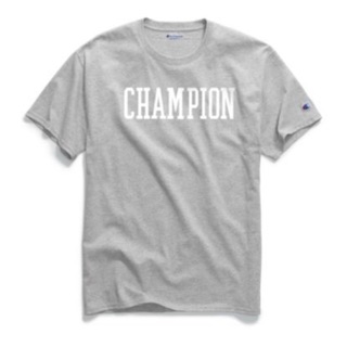 🙌🏻 พร้อมส่ง Champion เสื้อ แท้ จากเมกา มี2สี สีเทา และ กรม ตามภาพ size ผช เสื้อ แชมป์เปี้ยน