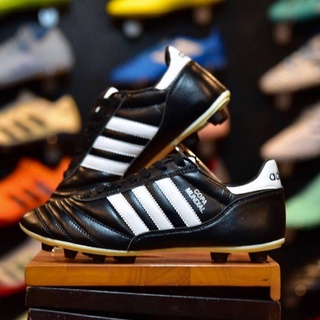 Adidas Copa Mundial รองเท้าฟุตบอลกลางแจ้ง รองเท้าฟุตบอลหนังกันน้ำ รองเท้าผ้าใบผู้ชายกันลื่น