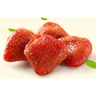 [ส่งด่วน] สตรอเบอร์รี่ สตอเบอร์รี่ สตอเบอรี่ สตอ สตอเบอร์รี่อบแห้ง 75กรัม [พร้อมทาน] เต็มเมล็ดใหญ่เกรดAAA
