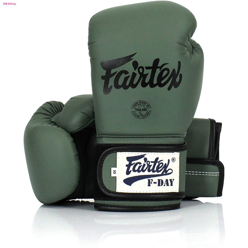 นวมชกมวย Fairtex Muay Thai Boxing Gloves Limited Edition BGV11 F-Day Training Sparring