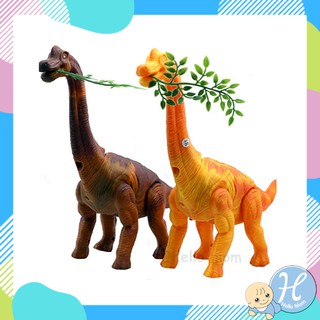 Hellomom ไดโนเสาร์จำลอง 3มิติ คละสี RongKai 3D Dinosaur walking toys ออกไข่ เดินได้ มีเสียง มีไฟ และเครื่องฉายภาพ