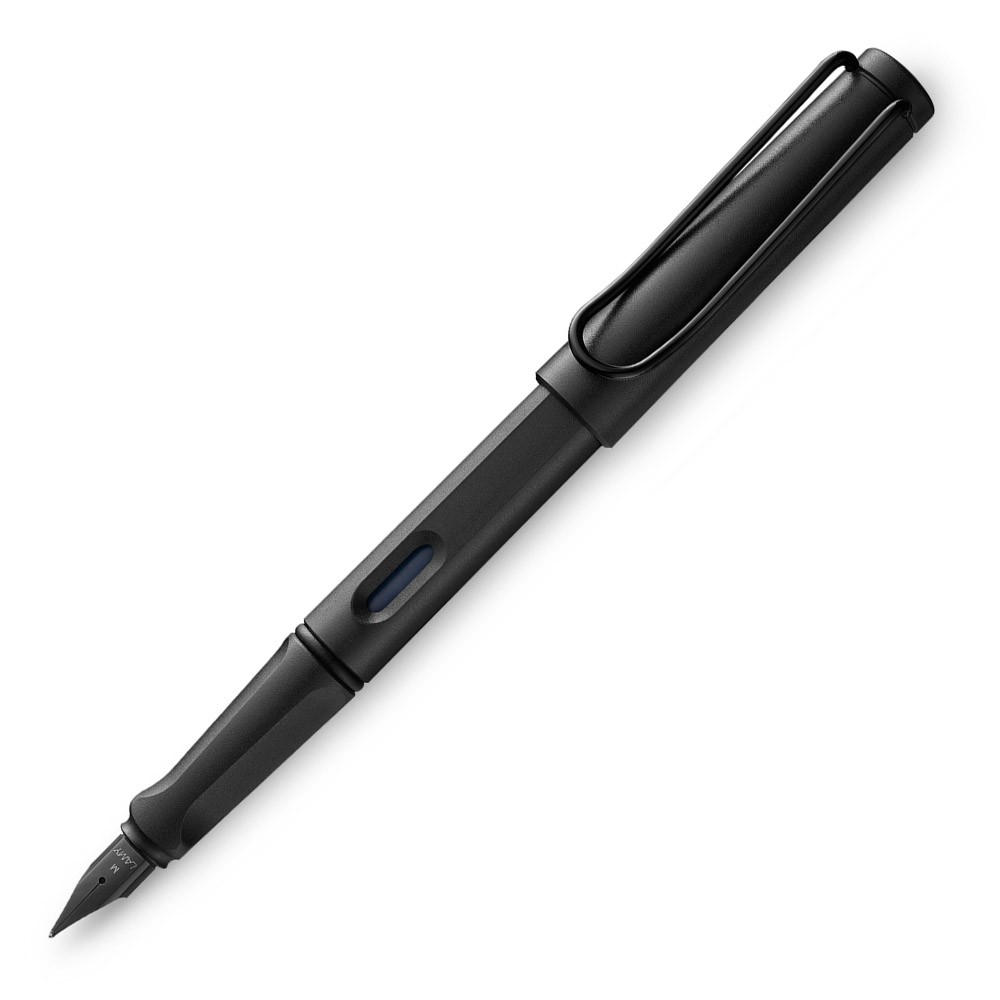 LAMY Safari Fountain Pens All Black Limited Edition 2018 (ปากกาลามี่ ด้าม-คลิปสีดำ)
