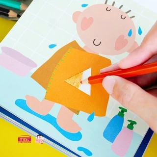 แบบฝึกหัด KUMON ชุด ก้าวแรกของหนู 12 เล่ม อายุ 2 ขวบขึ้นไป เสริมทักษะ ระบายสี พับ ตัดกระดาษ แปะสติกเกอร์ ซื้อแยกเล่มได้
