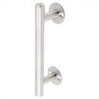 Hafele-972.30.902 WINDOW HANDLE ST.ST.MATT 168X35MM