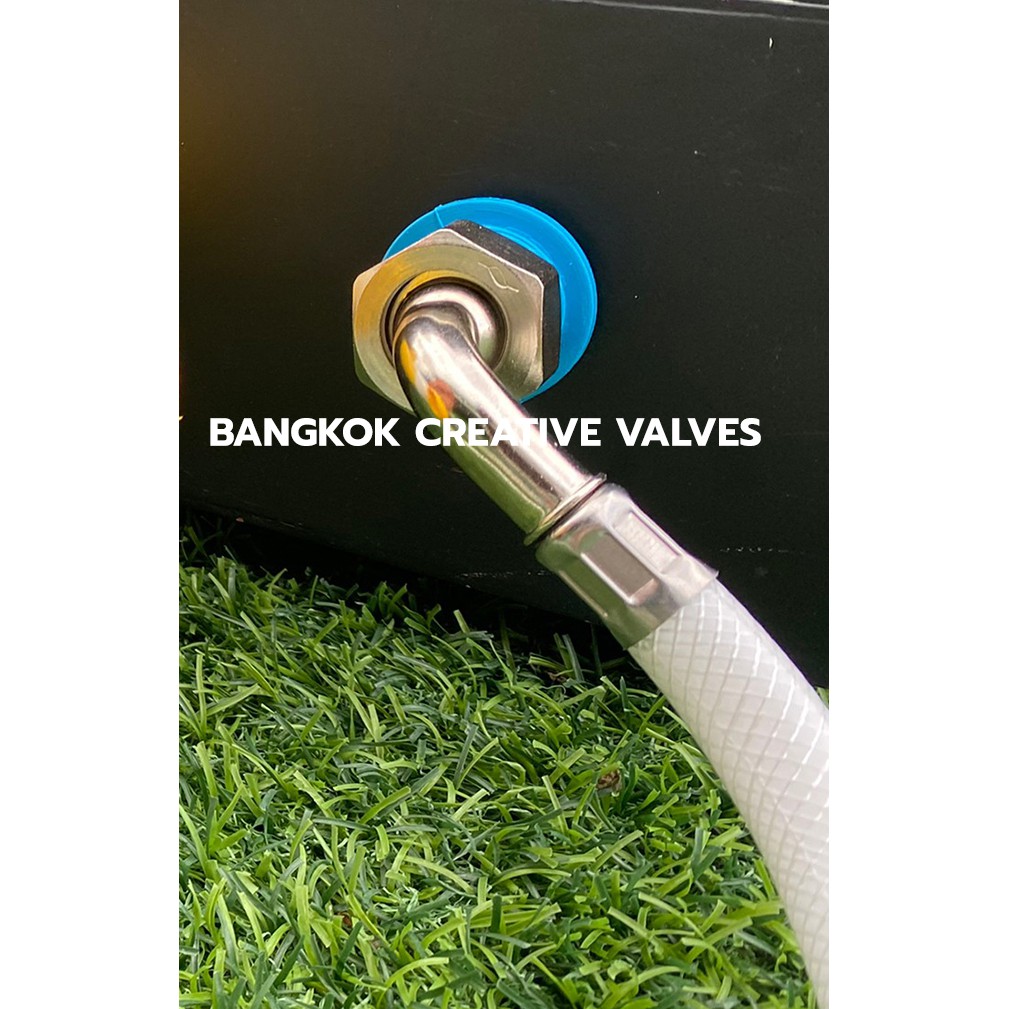 สายเครื่องซักผ้า สายน้ำดี ทนแรงดัน ใช้หมุนเกลียวเข้ากับปลายก๊อก หมดปัญหาน้ำหยด รั่วซึม - รูปที่ 3