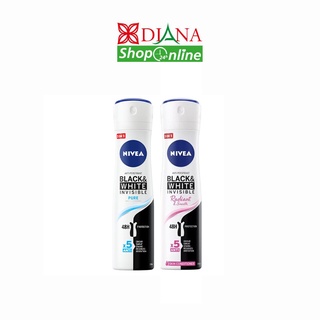 Nivea Invisible Black &amp; White 150 มล