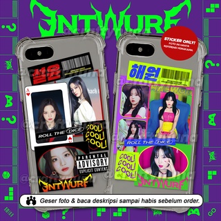 Nmixx ENTWURF AESTHETIC STICKER DIY SET STICKER deco kpop case hp hias dice cool AESTHETIC