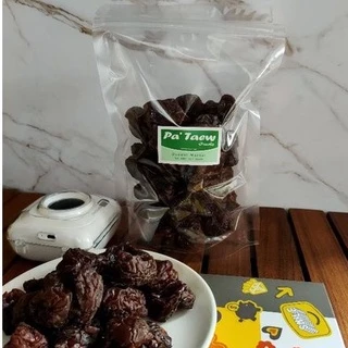 บ๊วยลูกพรุนอบแห้งไร้เมล็ดป้าแต๋วขนาด 400 กรัมรสชาติเปรี้ยวเค็มหวานสามรสละมุนบ๊วยลูกพรุนแห้ง