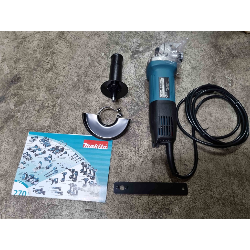 ของแท้ 100% รุ่นใหม่ เจียร์ 4 นิ้ว (850W) รุ่น M9513B makita สวิตซ์ท้าย เครื่องเจียร์ หินเจียร เจียร