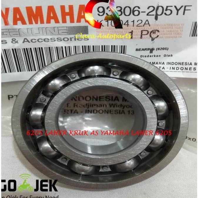 BEARING 6205 LAHER 6205 LAHAR 6205 LAHER KRUK AS RXS RXK F1ZR JUPITERZ claraau70