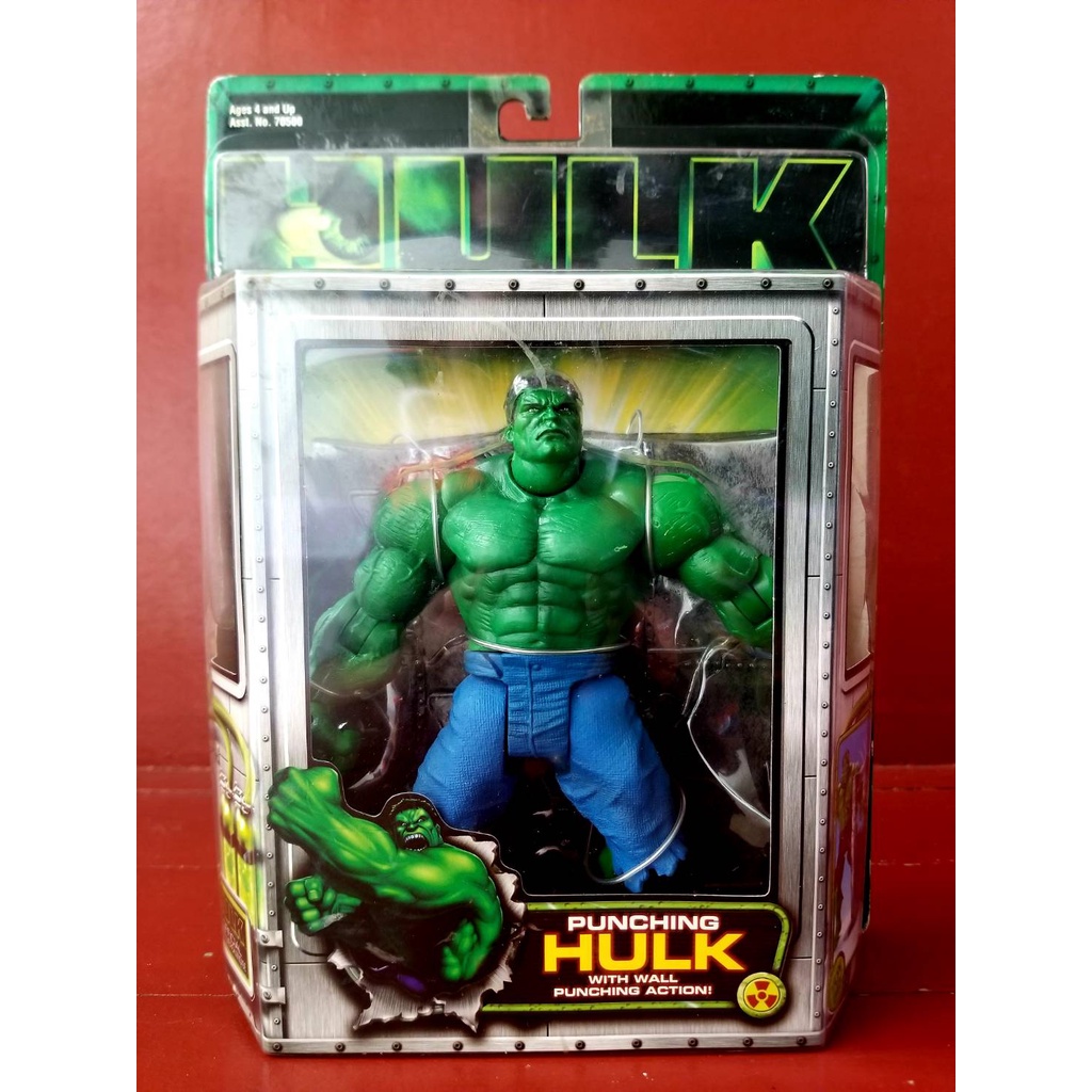 [RARE 2003] TOY BIZ 2003 : HULK PUNCHING with WALL PUNCHING ACTION สินค้าหายาก ปี 2003 ของใหม่ มือ 1