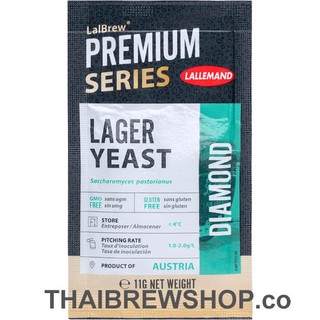 ยีสต์หมักเบียร์ Lallemand LalBrew Diamond Lager