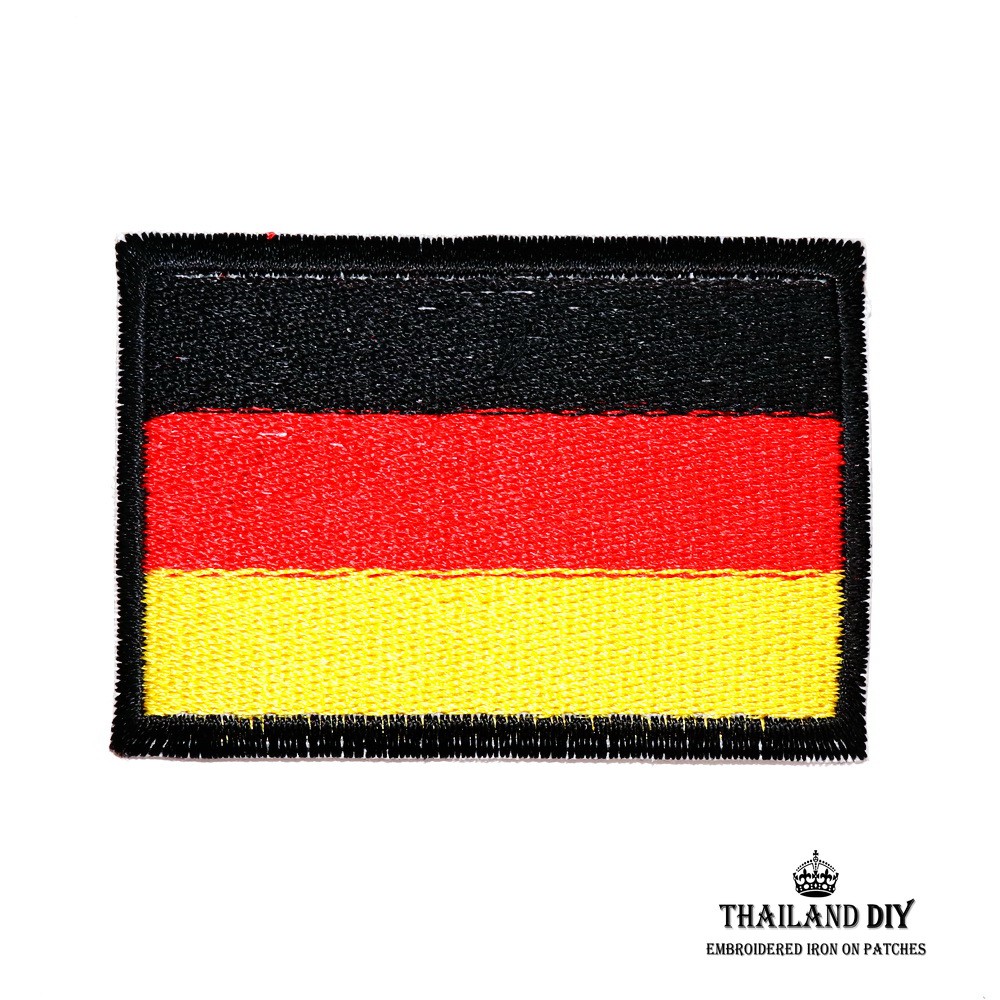 ตัวรีดติดเสื้อ ธงชาติญี่ปุ่น ประเทศญี่ปุ่น ทีมชาติ ท่องเที่ยว ธง Japan Flag Patch งานปัก WOP DIY ตัวรีด อาร์มติดเสื้อผ้า