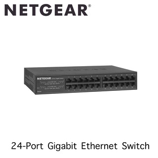 Netgear (GS324) 24-Port Gigabit Ethernet Switch ประกันศูนย์ไทย