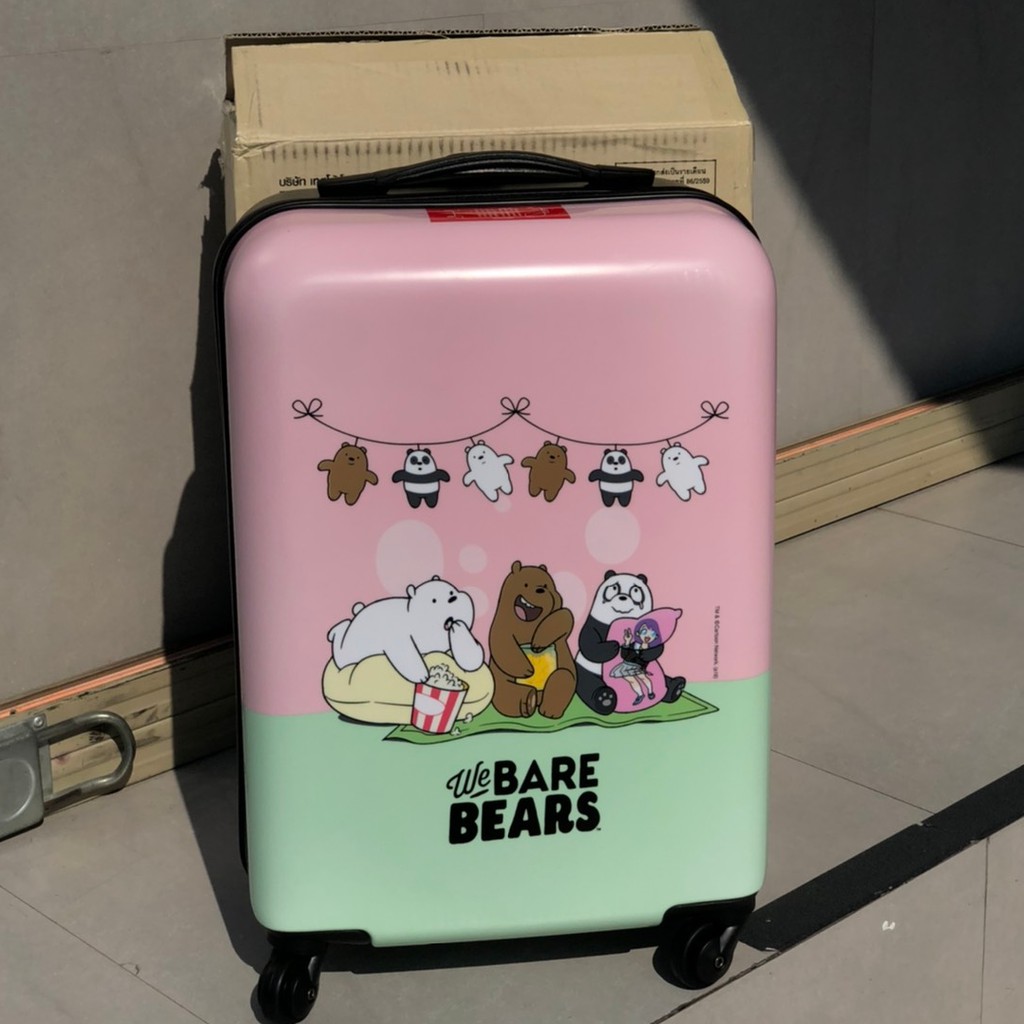 กระเป๋าเดินทาง 20 นิ้ว We Bare Bears สามหมีจอมป่วน