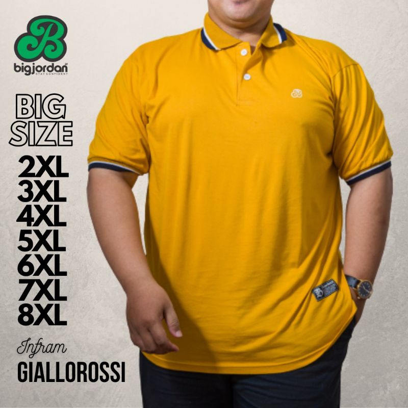 เสื้อโปโลจัมโบ้ ไซส์ xxxl 4xl 5xl 6xl 7xl 8xl เสื้อโปโลไซส์ใหญ่