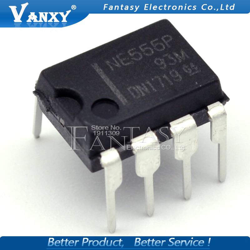 10PCS NE555P DIP8 NE555 DIP NE555N 555P DIP-8 new and original IC