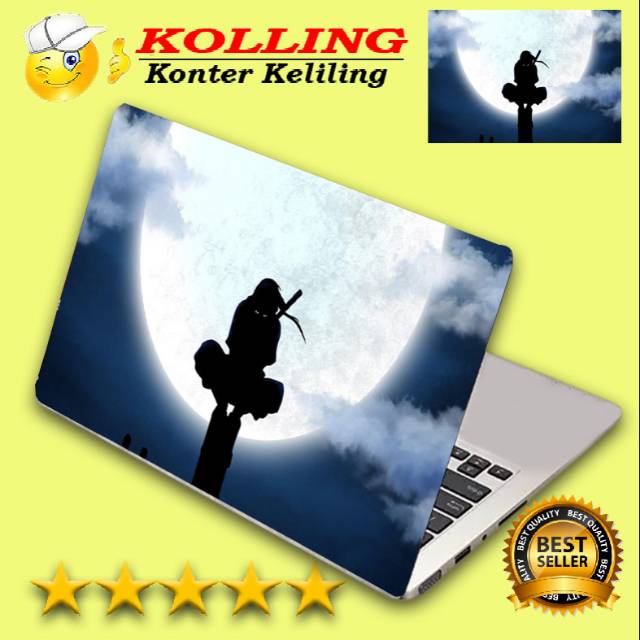 Garskin Laptop อนิเมะ itachi uchiha 3 Skin Laptop Laptop Sticker