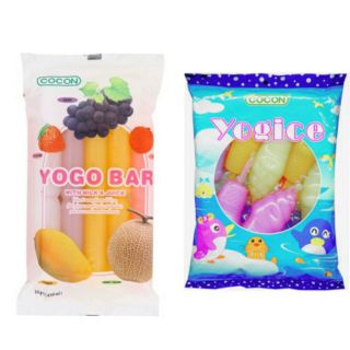 โยโกบาร์ ขนมพุดดิ้งรสผลไม้ต่างๆ (Yogo bar) /โยกิช ขนมพุดดิ้งผลไม้ต่างๆ